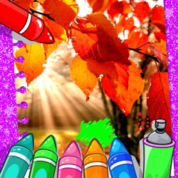 Autumn Coloring Game